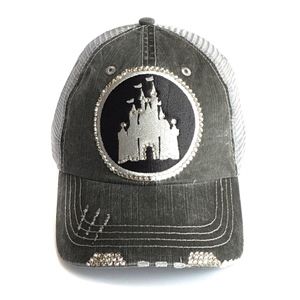 Disney Baseball Hat Rhinestone Bling Trucker Cap